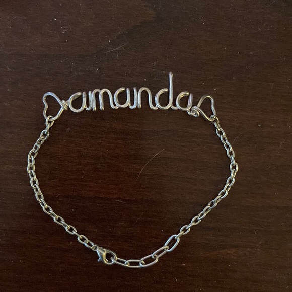 Handmade name bracelet AMANDA - Picture 1 of 1